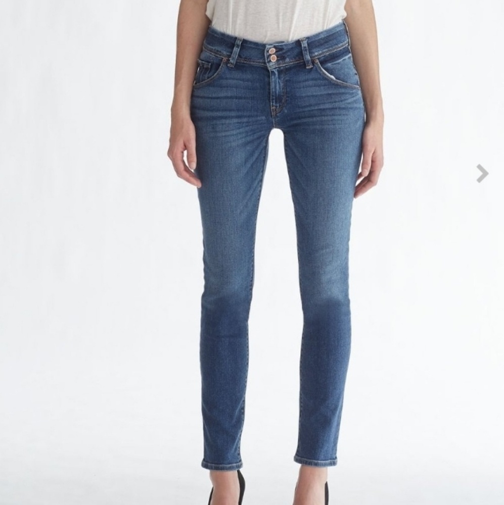 Hudson Shade E Womens Signature Blue Jeans.